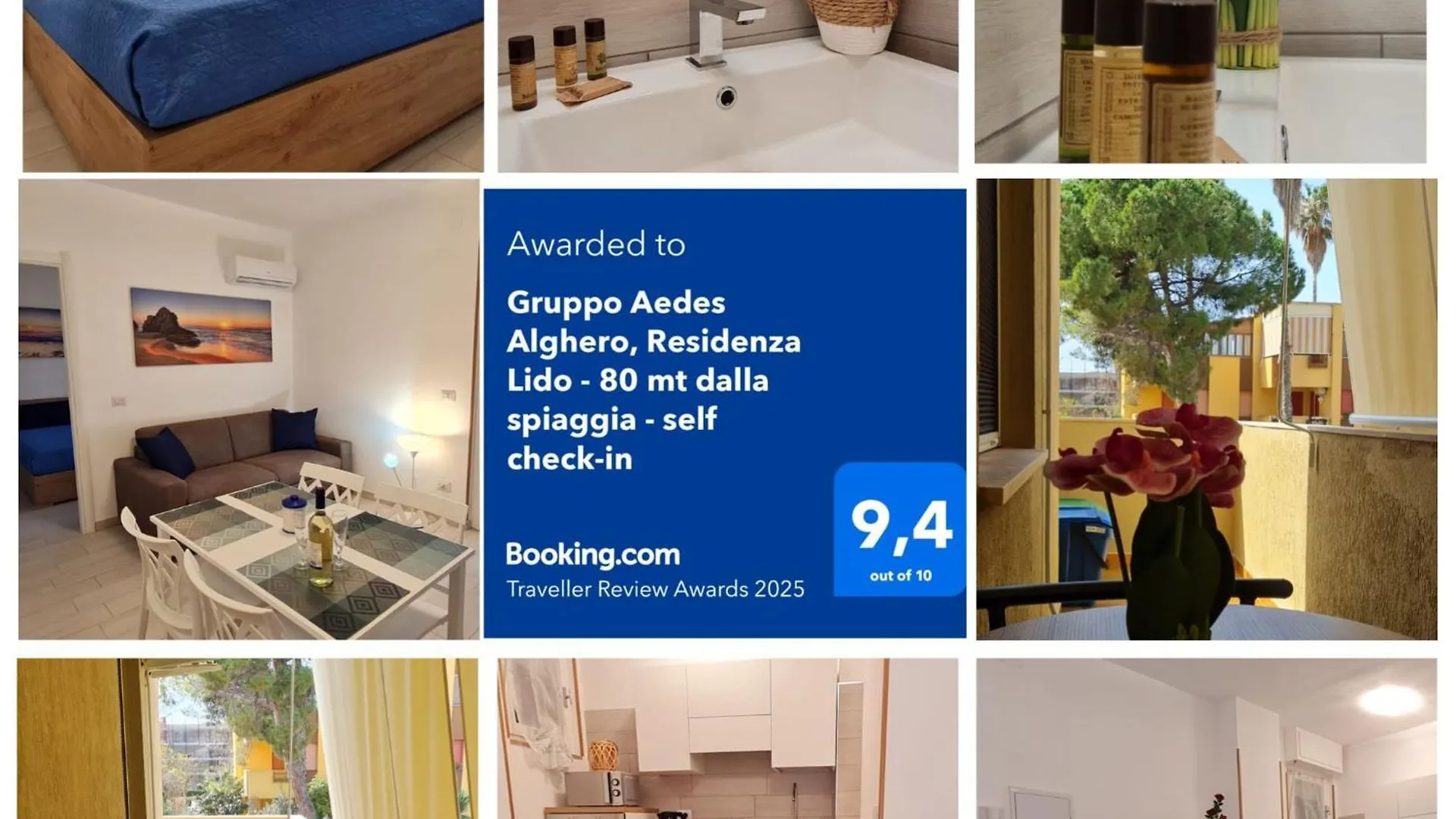 Gruppo Aedes Alghero, Residenza Lido - 80 Mt Dalla Spiaggia